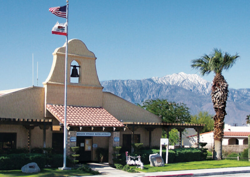 Agency Spotlight Mission Springs Water District CV Water Counts