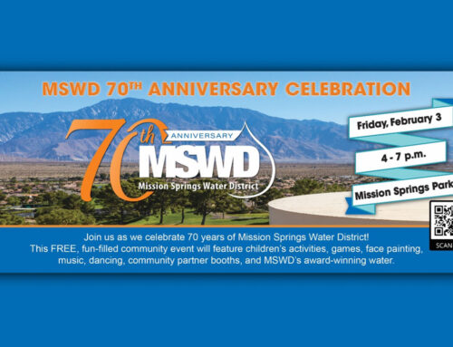 Agency Spotlight: MSWD 70th Anniversary Celebration